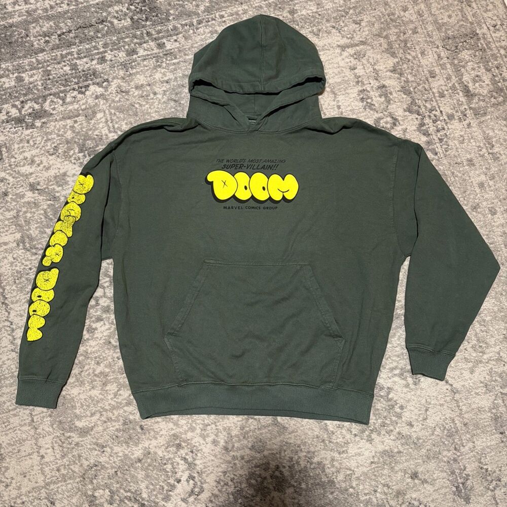Culture Kings Marvel Doctor Doom Oversized Hoodie Large L